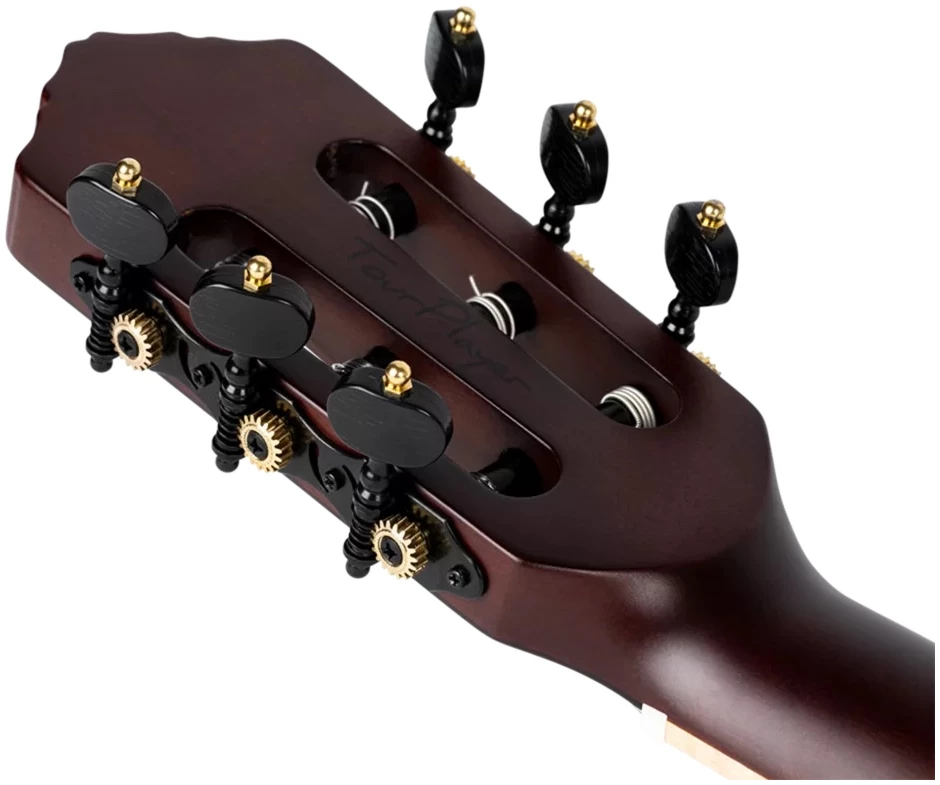 גיטרה קלאסית מוגברת Ortega TourPlayer Deluxe RTPDLX-ACA גימור אש (Fire) 4 גיטרה קלאסית מוגברת Ortega TourPlayer Deluxe RTPDLX-ACA גימור אש (Fire) - תמונה 4