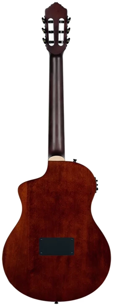 גיטרה קלאסית מוגברת Ortega TourPlayer Deluxe RTPDLX-ACA גימור אש (Fire) 13 גיטרה קלאסית מוגברת Ortega TourPlayer Deluxe RTPDLX-ACA גימור אש (Fire) - תמונה 13
