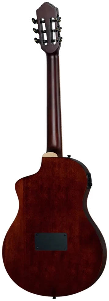 גיטרה קלאסית מוגברת Ortega TourPlayer Deluxe RTPDLX-ACA גימור אש (Fire) 12 גיטרה קלאסית מוגברת Ortega TourPlayer Deluxe RTPDLX-ACA גימור אש (Fire) - תמונה 12