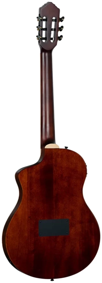 גיטרה קלאסית מוגברת Ortega TourPlayer Deluxe RTPDLX-ACA גימור אש (Fire) 11 גיטרה קלאסית מוגברת Ortega TourPlayer Deluxe RTPDLX-ACA גימור אש (Fire) - תמונה 11