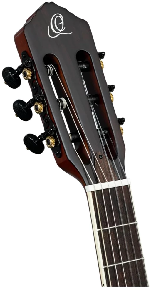 גיטרה קלאסית Ortega TourPlayer בצבע שחור 4 גיטרה קלאסית Ortega TourPlayer בצבע שחור - תמונה 4