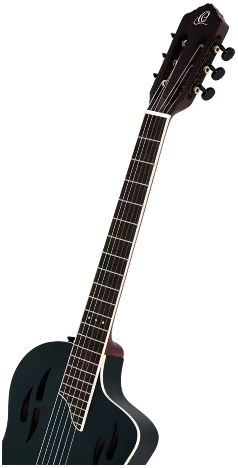 גיטרה קלאסית Ortega TourPlayer בצבע שחור 2 גיטרה קלאסית Ortega TourPlayer בצבע שחור - תמונה 2