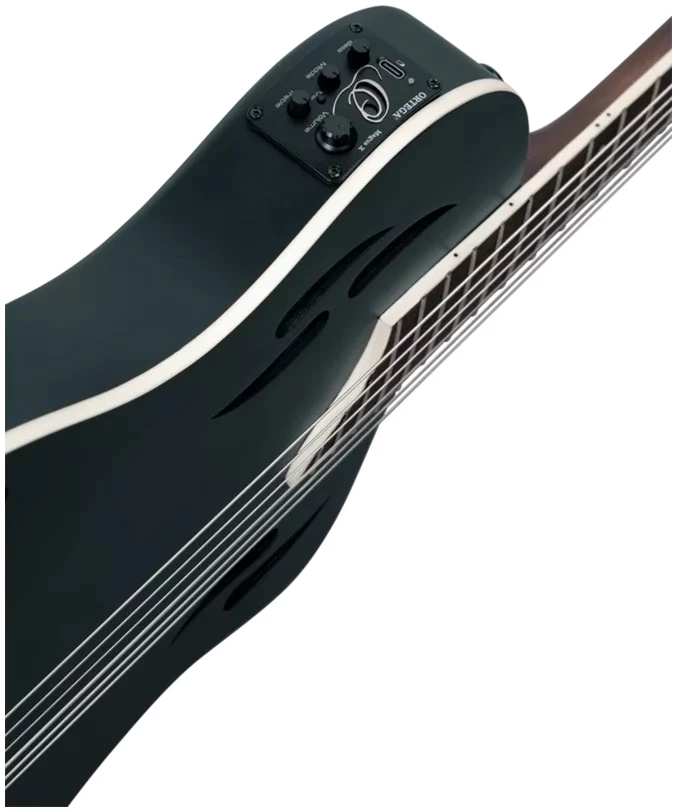 גיטרה קלאסית Ortega TourPlayer בצבע שחור 8 גיטרה קלאסית Ortega TourPlayer בצבע שחור - תמונה 8