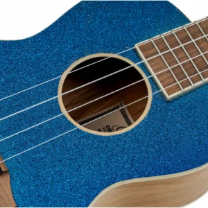 יוקללה קונצרט סדרת Element עם Blue Top