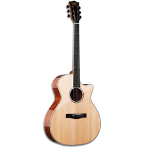 כלי פריטה SQOE S340-N – Solid Top Acoustic Guitar