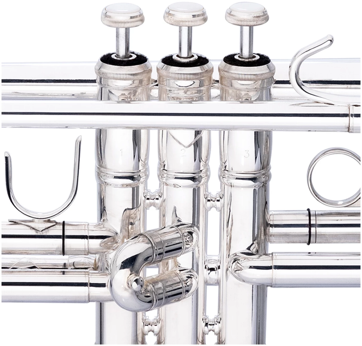 חצוצרה Bb בגימור Silver של חברת Levante by Stagg 6 חצוצרה Bb בגימור Silver של חברת Levante by Stagg - תמונה 6