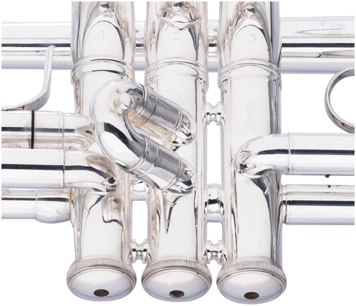 חצוצרה Bb בגימור Silver של חברת Levante by Stagg 5 חצוצרה Bb בגימור Silver של חברת Levante by Stagg - תמונה 5