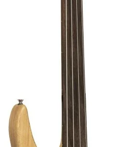 גיטרה בס Fusion בגימור Satin Natural ללא סריגים (Fretless)