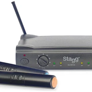 סט 2 מיקרופון אלחוטי Stagg | SUW 50 MM