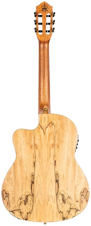 גיטרה קלאסית Ortega Thomas Zwijsen TZSM-3 טופ ארז מלא גב Spalted Maple מוגברת 6 גיטרה קלאסית Ortega Thomas Zwijsen TZSM-3 טופ ארז מלא גב Spalted Maple מוגברת - תמונה 6