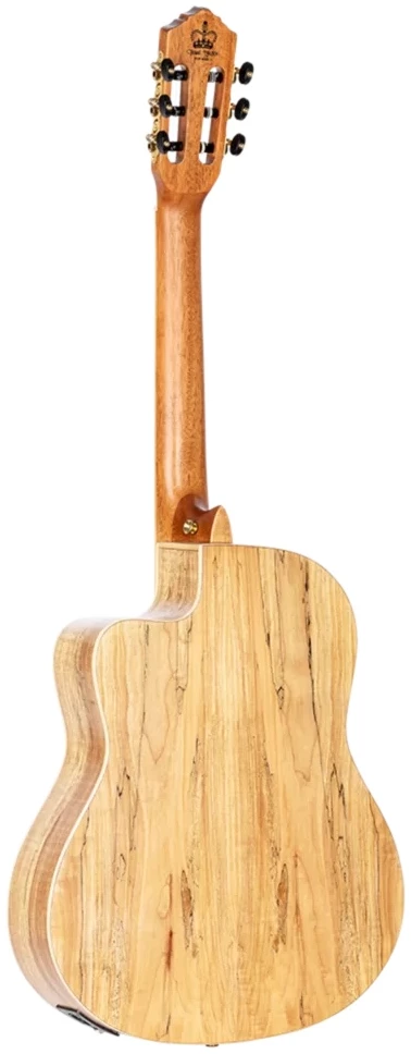 גיטרה קלאסית Ortega Thomas Zwijsen TZSM-3 טופ ארז מלא גב Spalted Maple מוגברת 5 גיטרה קלאסית Ortega Thomas Zwijsen TZSM-3 טופ ארז מלא גב Spalted Maple מוגברת - תמונה 5