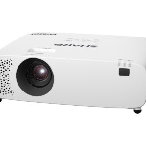 מקרן לייזר Sharp XP-E501U WUXGA 5000 לומן – מקרן LCD עסקי עם רמקול 16W ואחריות 3 שנים