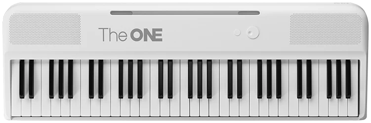 אורגן עם נורות מוארות The One מדגם COLOR לבן – מקלדת קסמים מוארת עם Bluetooth, לימוד מוסיקה חכם וניידות קלה 1 אורגן עם נורות מוארות The One מדגם COLOR לבן – מקלדת קסמים מוארת עם Bluetooth, לימוד מוסיקה חכם וניידות קלה - תמונה ראשית