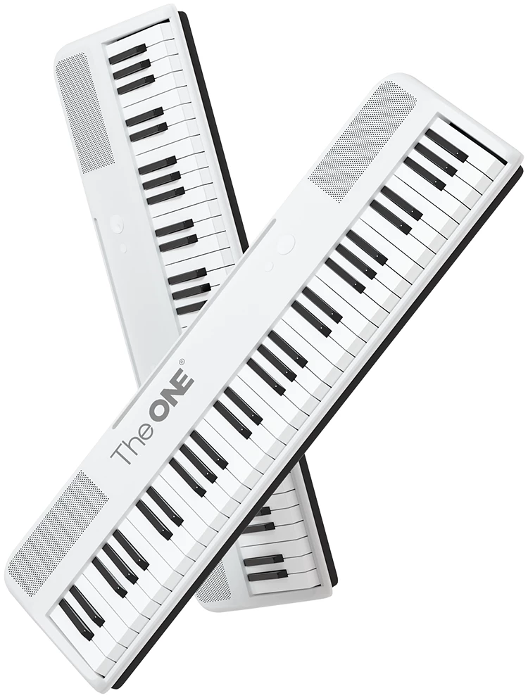 אורגן עם נורות מוארות The One מדגם COLOR לבן – מקלדת קסמים מוארת עם Bluetooth, לימוד מוסיקה חכם וניידות קלה 2 אורגן עם נורות מוארות The One מדגם COLOR לבן – מקלדת קסמים מוארת עם Bluetooth, לימוד מוסיקה חכם וניידות קלה - תמונה 2
