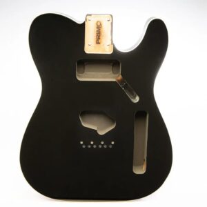 גוף חלופי לגיטרה ALLPARTS PTBF-BN-BW PRiMO Replacement Tele Body Black Onyx w/ White Binding