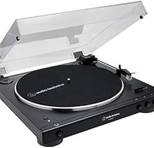 פטיפון Audio Technica AT-LP60XBT שחור עם Bluetooth