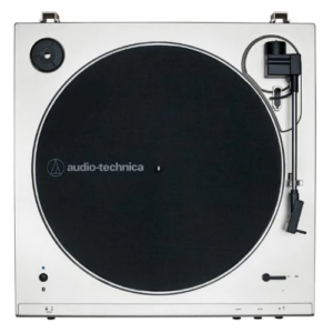 פטיפון Audio Technica AT-LP60XBT לבן עם Bluetooth