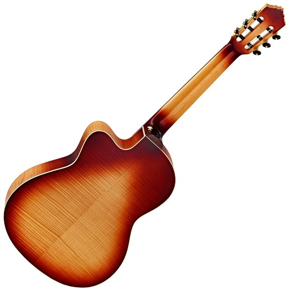 גיטרה קלאסית מוגברת Ortega Honey Suite C/E The Private Room Honey Burst טופ Solid Spruce 2 גיטרה קלאסית מוגברת Ortega Honey Suite C/E The Private Room Honey Burst טופ Solid Spruce - תמונה 2
