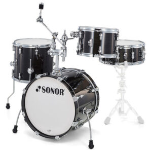 מערכת תופים 4 חלקים 18″ AQ2 Bop set בצבע שחור מבית Sonor