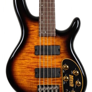 גיטרת בס Cort Action DLX V Plus FM AVB Sunburst 5 מיתרים