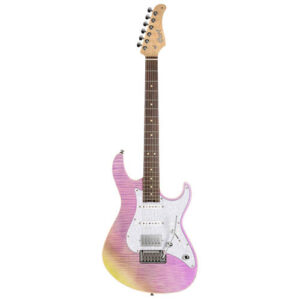 גיטרה חשמלית CORT G280 Select TCP Trans Chameleon Purple Flamed Maple HSS