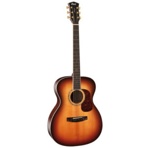 גיטרה אקוסטית Cort Gold O8 Light Burst (כולל נרתיק)