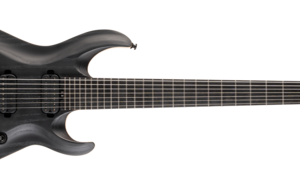 גיטרה חשמלית 7 מיתרים Cort KX707 EverTune Open Pore Black