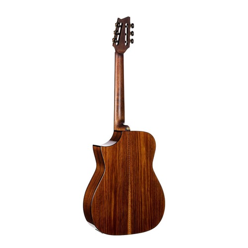 גיטרה קלאסית מוגברת עם ארגז CORT LUXE NYLON FRANK GAMBALE 2 גיטרה קלאסית מוגברת CORT LUXE NYLON FRANK GAMBALE