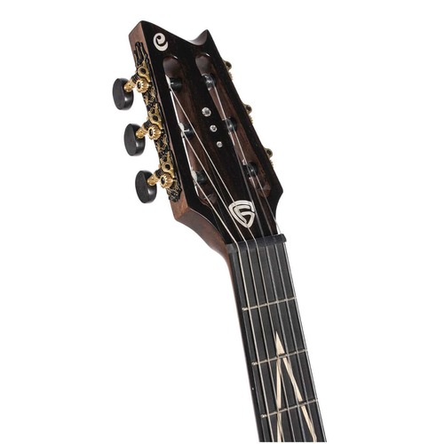גיטרה קלאסית מוגברת עם ארגז CORT LUXE NYLON FRANK GAMBALE 5 גיטרה קלאסית מוגברת CORT LUXE NYLON FRANK GAMBALE