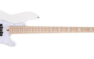 גיטרת בס Cort NJS4 White 4 מיתרים (כולל ארגז)