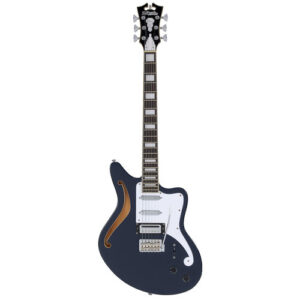גיטרה חשמלית + נרתיק D’Angelico Premier BEDFORD SH NAVY BLUE