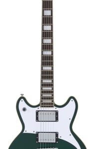 גיטרה חשמלית + נרתיק D’Angelico PREMIER BRIGHTON SHERWOOD GREEN