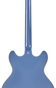 גיטרה חשמלית 1/4 נפח + ארגז D’Angelico Excel DC Tour Slate Blue