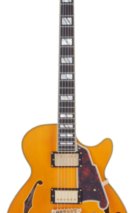 גיטרה חשמלית רבע נפח D’Angelico Excel SS Vintage Natural