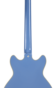 גיטרה חשמלית 1/4 נפח + ארגז D’Angelico Excel Mini DC Tour Slate Blue