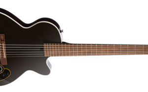 גיטרה קלאסית מוגברת CORT Sunset Nylectric II BK — כולל נרתיק