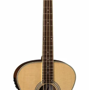 גיטרה בס אקוסטית מוגברת Satin Natural