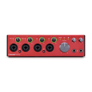 כרטיס קול Focusrite Clarett+ 4Pre USB-C