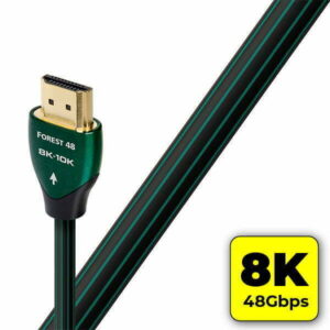 כבל AudioQuest Forest 48 HDMI 8K – 48Gbps, מוליכים מוכספים, Dolby Vision ו‑eARC