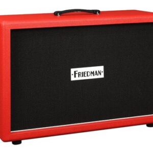 רמקול לגיטרה Friedman JAKE E LEE SIGNATURE 2×12″ REAR PORTED CLOSED BACK CABINET 2 x CELESTION G12M CREAMBACK RED TOLEX