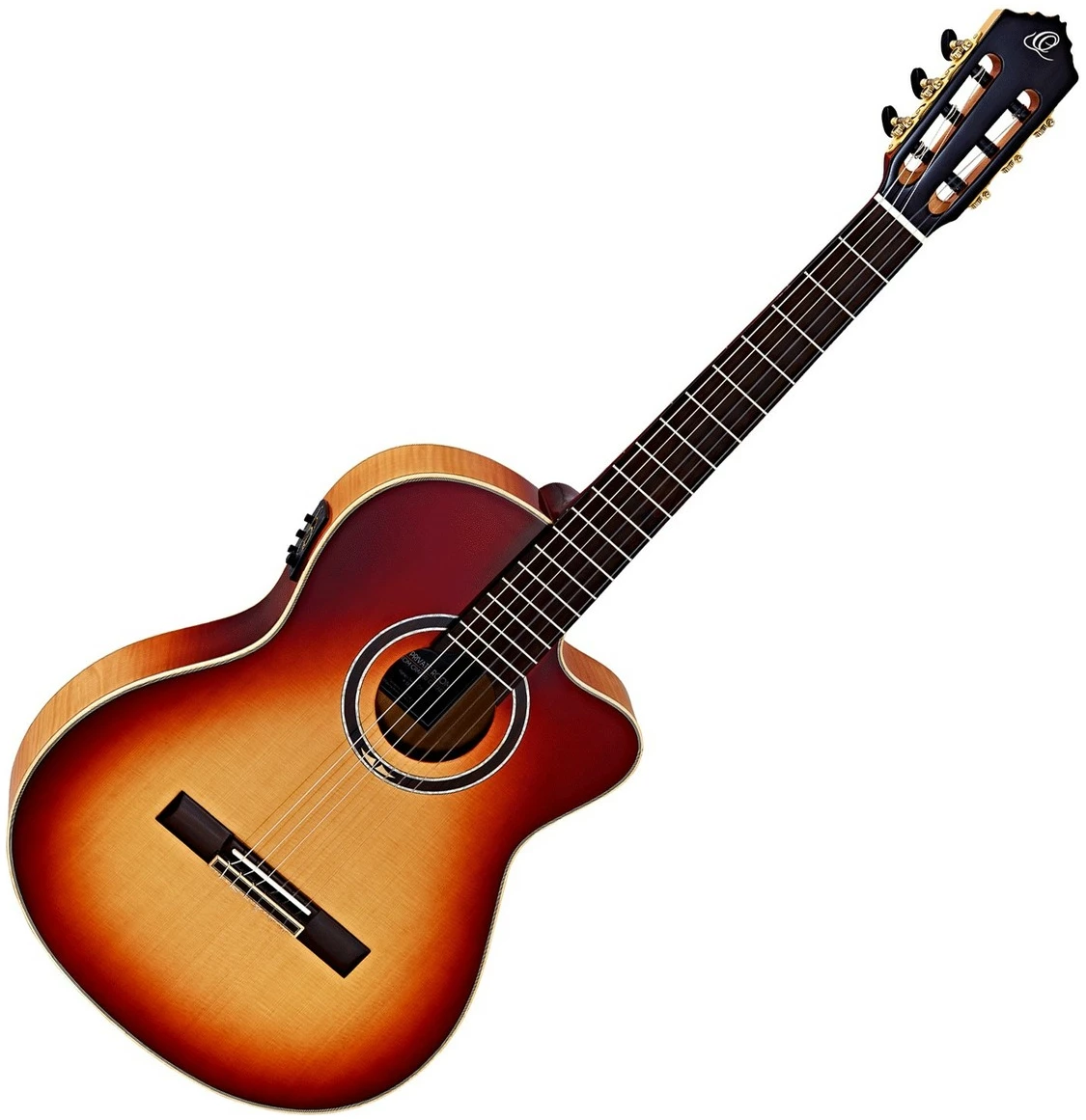 גיטרה קלאסית מוגברת Ortega Honey Suite C/E The Private Room Honey Burst טופ Solid Spruce 1 גיטרה קלאסית מוגברת Ortega Honey Suite C/E The Private Room Honey Burst טופ Solid Spruce - תמונה ראשית