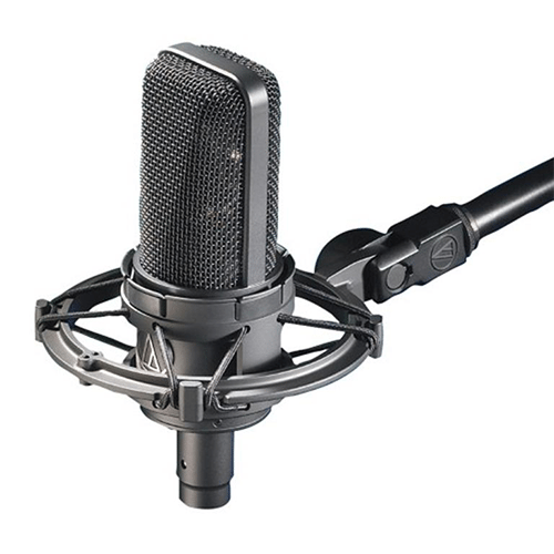 מיקרופון קונדנסר Audio-Technica AT4033A 2 מיקרופון קונדנסר Audio-Technica AT4033A