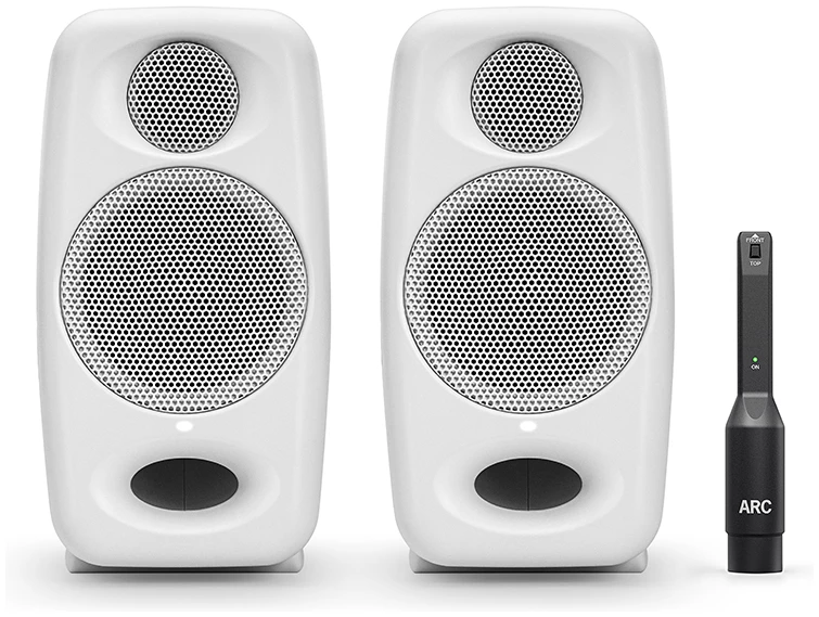 זוג מוניטורים לבן iK Multimedia | iLoud Micro Pro - תמונה ראשית