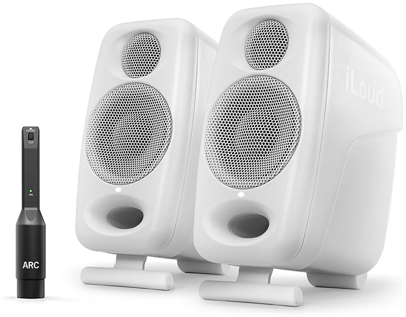 זוג מוניטורים לבן iK Multimedia | iLoud Micro Pro - תמונה 2