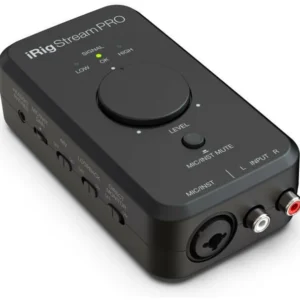 ממשק אודיו לסטרימינג iK Multimedia | iRig Stream Pro