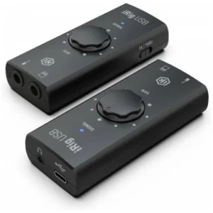 כרטיס קול לגיטרה ובס IK Multimedia | iRig USB