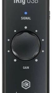 כרטיס קול לגיטרה ובס IK Multimedia | iRig USB