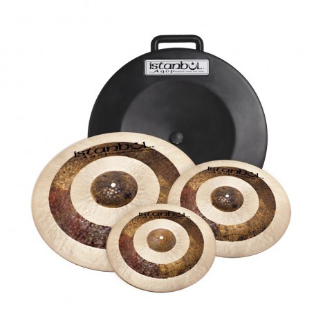 Istanbul Agop Custom Sultan סט מצילות 14"/16"/20" + תיק 1 סט מצילות Istanbul Agop Custom Sultan 14 16 20