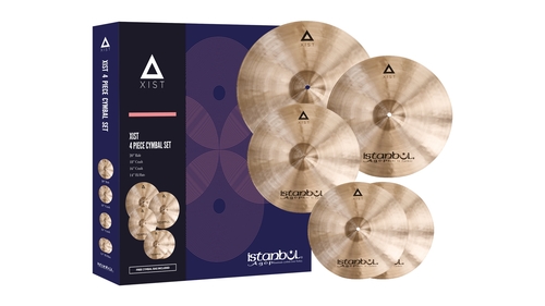 Istanbul Agop Xist סט מצילות 14"/16"/18"/20" + נרתיק 1 סט מצילות Istanbul Agop Xist 14 16 18 20