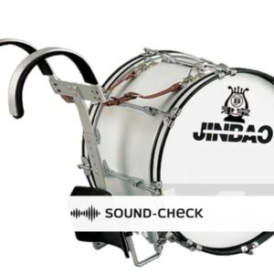 כלי הקשה Jinbao MB1812 WHITE – תוף מצעד בס